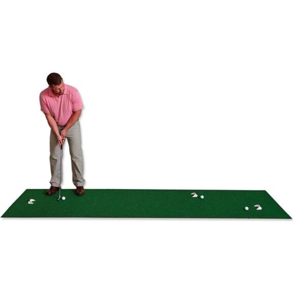 Golf Putting Mat, 3 x 11-Feet, Green - Picture 1 of 3
